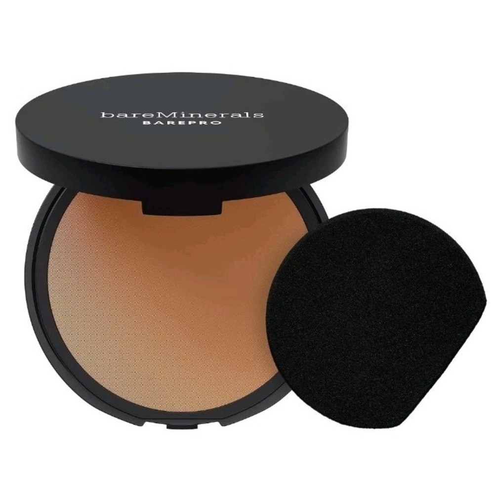 bareMinerals Barepro Powder Foundation 24 HR Wear Perfecting Medium Deep 45 Warm